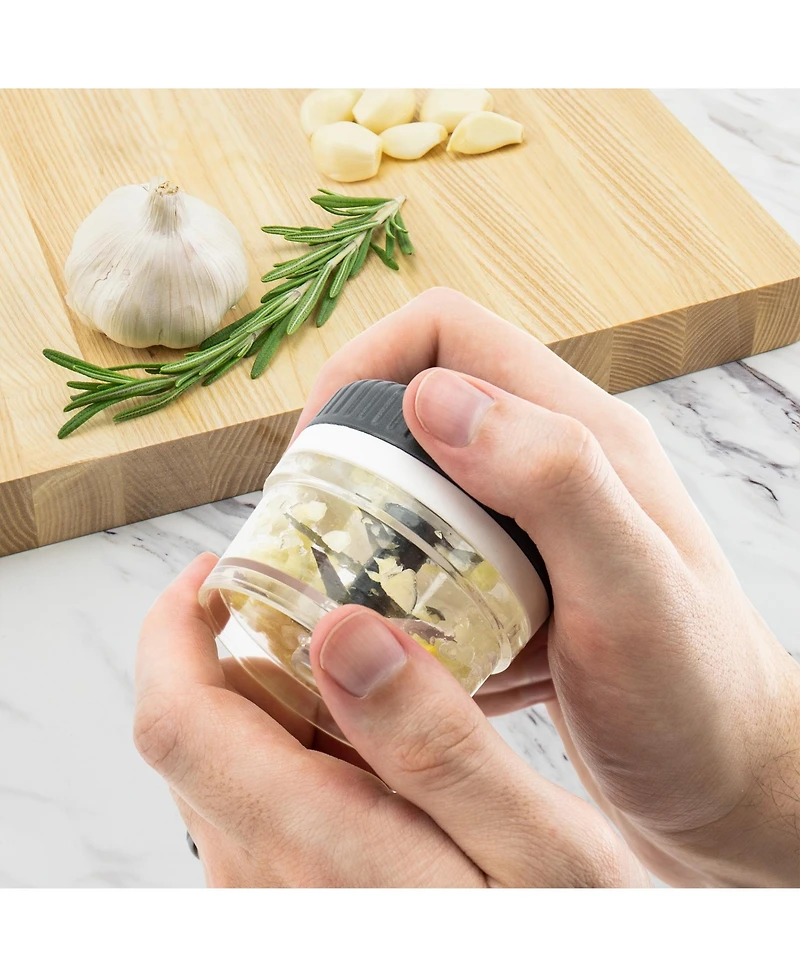 Tovolo Chop N' Spin Mini Garlic Chopper