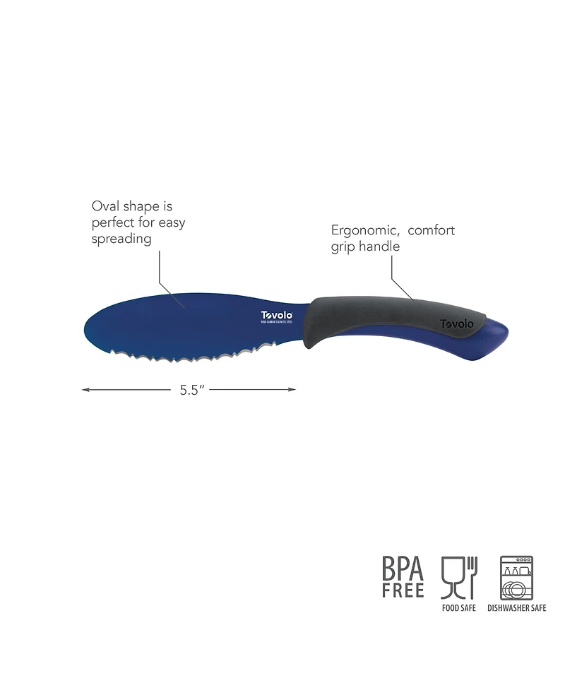 Tovolo Comfort Grip 5.5" Bagel Knife