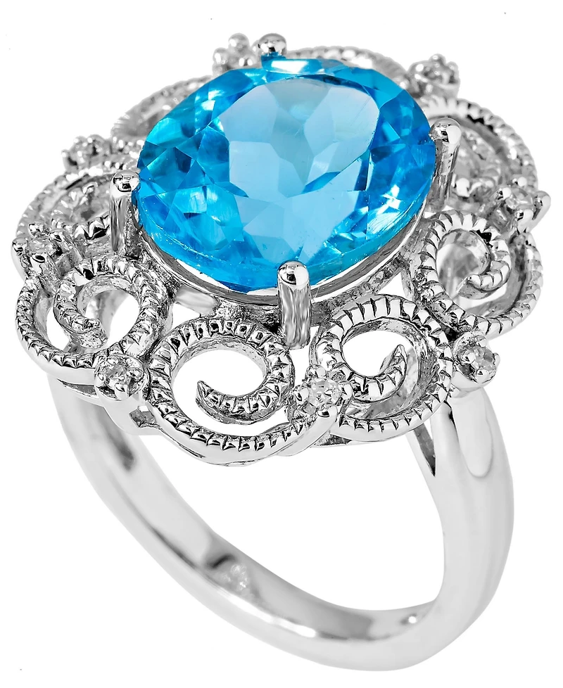 Women's Milgrain Ring in Sterling Silver