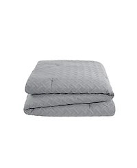 Vcny Home Nina Embossed Comforter Set