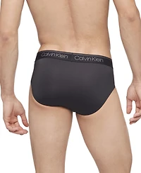 Calvin Klein Men's 3-Pack Microfiber Stretch Low-Rise Briefs Underwear