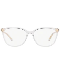Michael Kors Women's Santa Clara Rectangle Eyeglasses, MK4067U55-o
