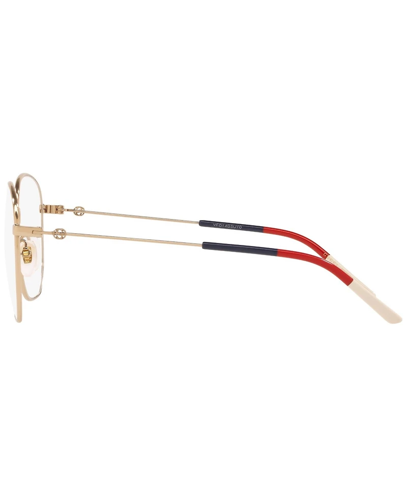 Gucci GG0396O002 Women's Pilot Eyeglasses