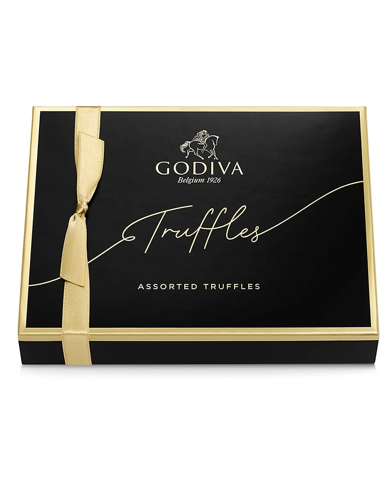 Godiva Signature Truffles Assorted Chocolate Gift Box, 12 Pieces