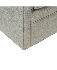 Madison Park Brianne Wide Seat Swivel Arm Chair