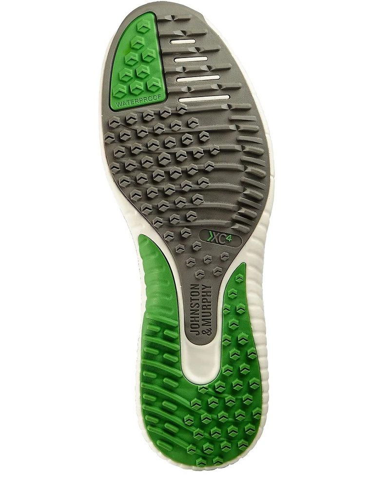 Johnston & Murphy Men's XC4 Water-resistant H2 Sport Hybrid Knit Golf Shoes