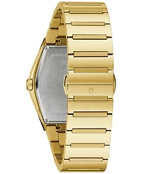 Bulova Men's Gemini Gold-Tone Stainless Steel Bracelet Watch 40mm