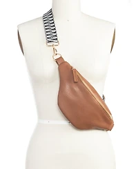 I.n.c. International Concepts Bean-Shaped Fanny Pack With Interchangeable Straps, Exclusively at Macy's