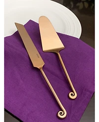 Vibhsa Cake Knife and Server 2 Piece Dessert Set