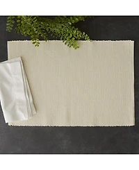 Design Imports Ribbed Placemat, Set of 6