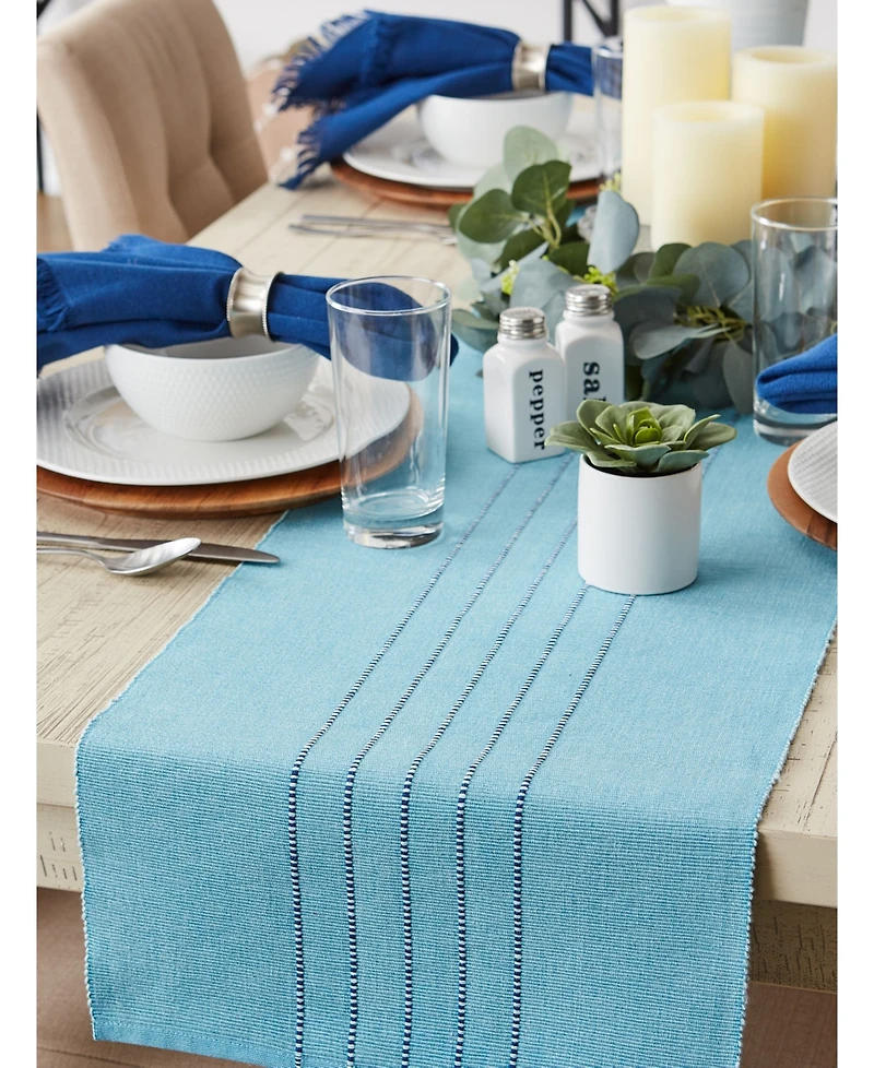 Design Imports Thera Stripes Table Runner
