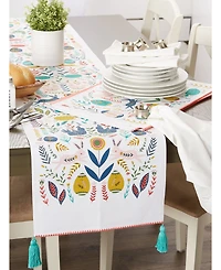 Design Imports Easter Folk Garden Placemats 13" x 19", Set of 6