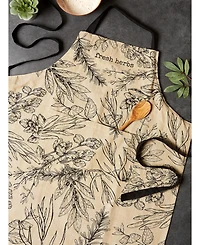 Design Imports Fresh Herbs Kitchen Textiles, Fresh Herbs, 35" x 28", 1 Piece
