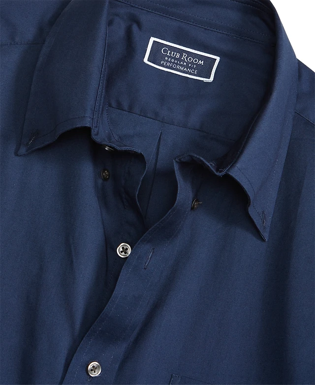 Club Room Men's Regular Fit Pinpoint Dress Shirt, Created for Macy's | Connecticut Post Mall Club Room Men's Regular Fit Pinpoint Dress Shirt, Created for Macy's | Connecticut Post Mall