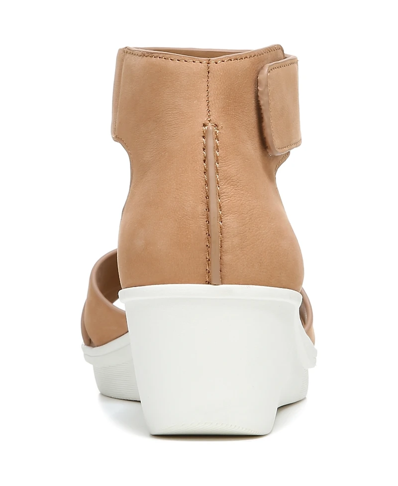 Naturalizer Riviera Ankle Strap Wedge Sandals