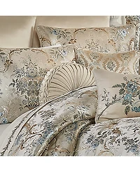 J Queen New York Jacqueline Tufted Decorative Pillow, 15" Round
