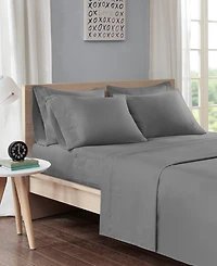 Intelligent Design Side Storage Pockets Microfiber 4-Pc. Sheet Set