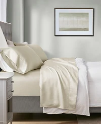 Beautyrest Temperature Regulating 1000 Thread Count Cotton Sateen Blend 4-Pc. Sheet Set