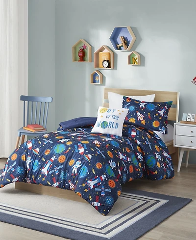 Intelligent Design Jason Outerspace 3-Pc. Comforter Set, Twin