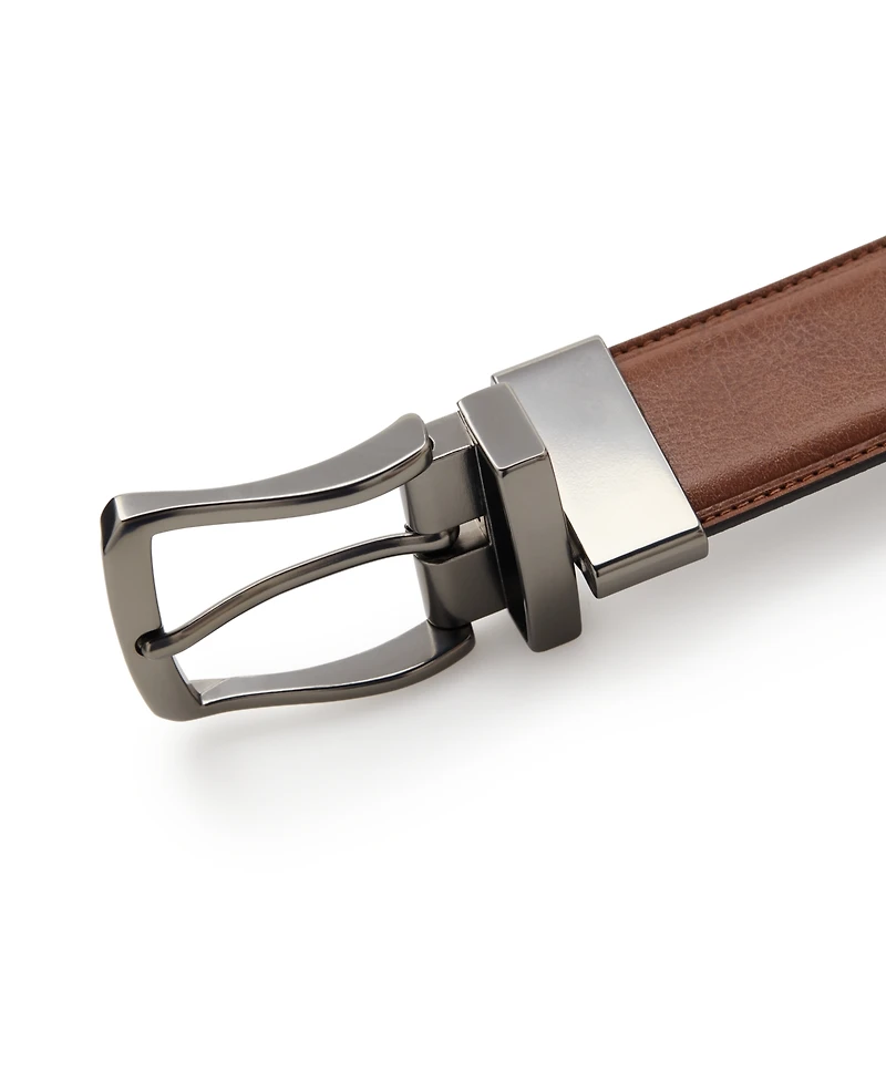 Perry Ellis Portfolio Men's Reversible Dress Belt