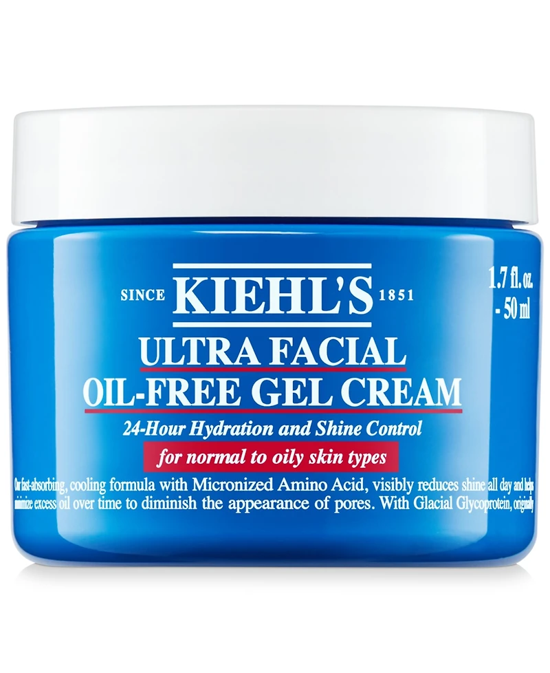 Kiehl's Since 1851 Ultra Facial Oil-Free Gel Cream, 1.7-oz.