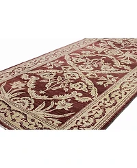 Bashian One of a Kind Mansehra 4'3" x 11'3" Runner Area Rug
