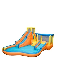 Banzai Inflatable Slide 'N Bounce Splash Park Water Park