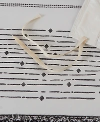 Ink+Ivy Nea Boho Stripe Cotton 3-Pc. Duvet Cover Set, Full/Queen