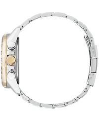 Citizen Eco-Drive Men's Chronograph Pcat Two-Tone Stainless Steel Bracelet Watch 43mm