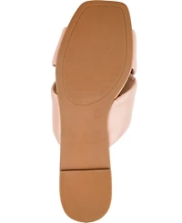 Journee Collection Women's Carlotta Flat Slide Sandals