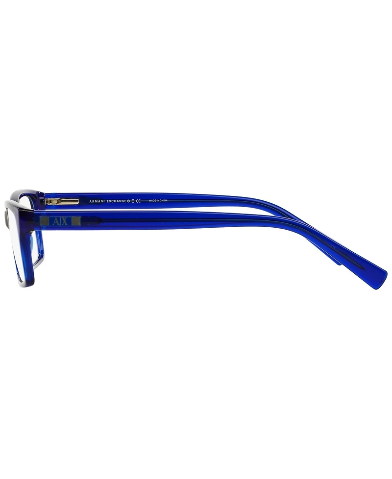 Armani Exchange AX3007 Men's Rectangle Eyeglasses