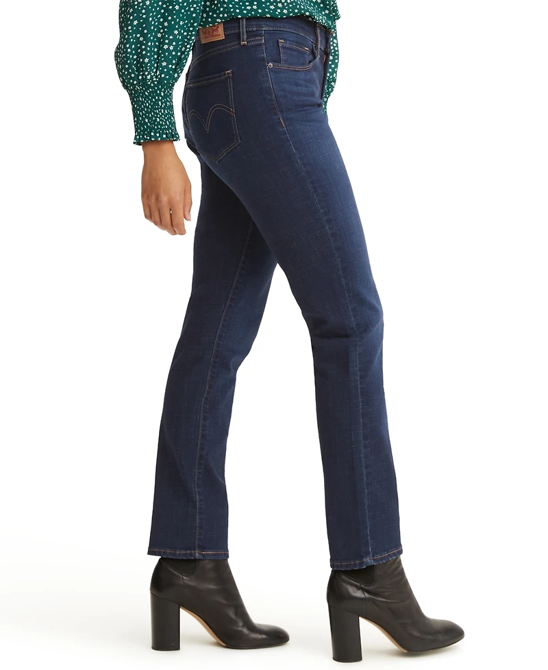 Levi's Women's Classic Mid Rise Straight-Leg Jeans