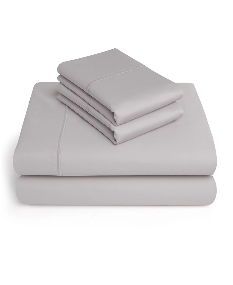 CottonWorks 1000 Thread Count 100% Pima Cotton Sateen 4-Pc. Sheet Set