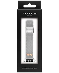 Coach Stainless Steel Mesh 38/40/41mm Apple Watch Band