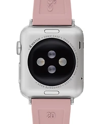 Coach Pink Rubber 38/40/41mm Apple Watch Band