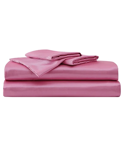 Closeout! Betsey Johnson Satin -Pc. Sheet Set