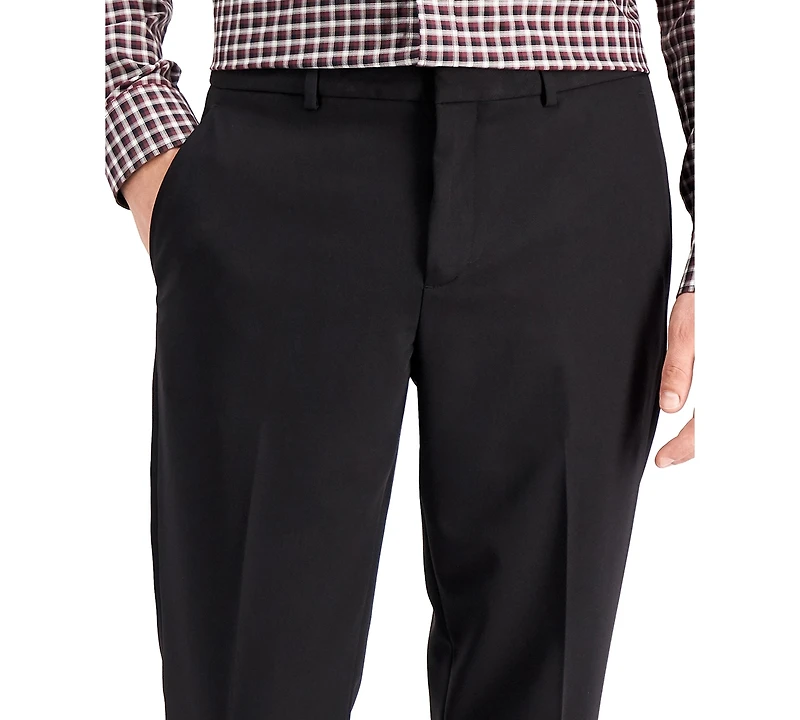 Perry Ellis Portfolio Men's Modern-Fit Stretch Solid Resolution Pants
