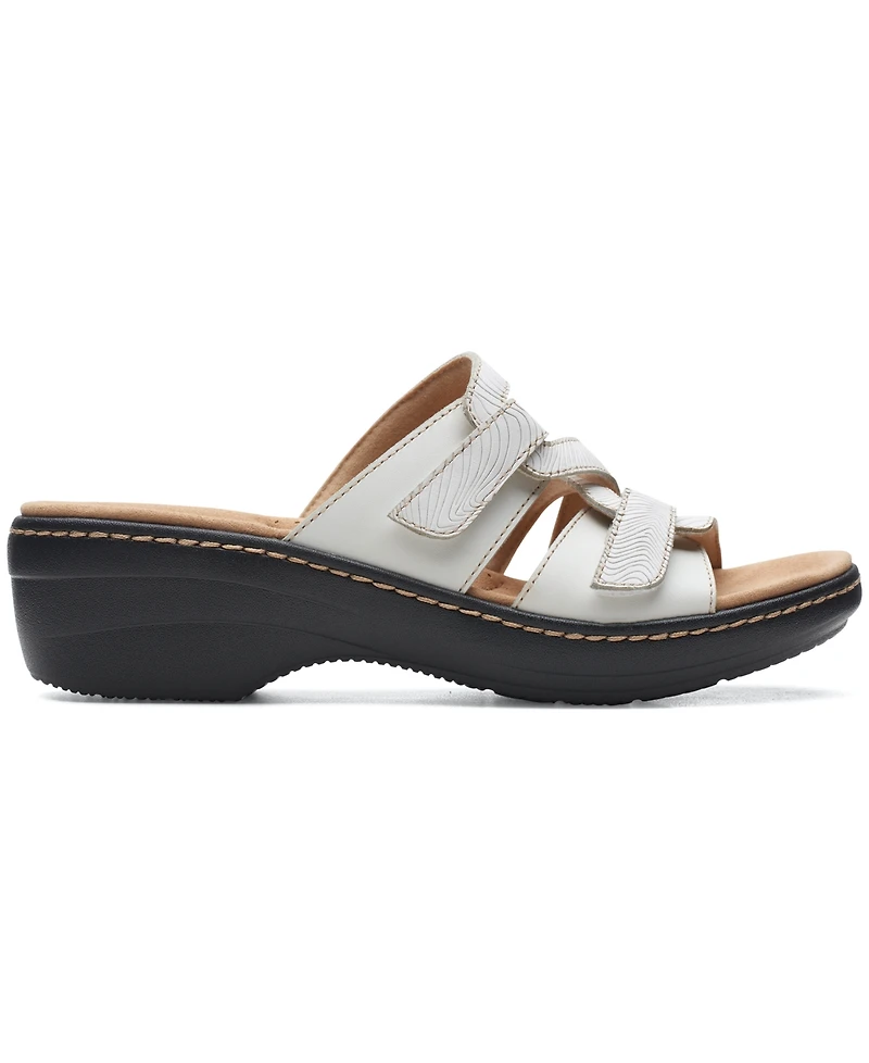 Clarks Women's Merliah Karli Slip-on Strappy Sandals