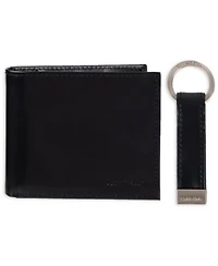 Calvin Klein Mens Leather Rfid Wallet Collection