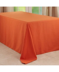 Saro Lifestyle Everyday Design Solid Color Tablecloth, 108" x 90"