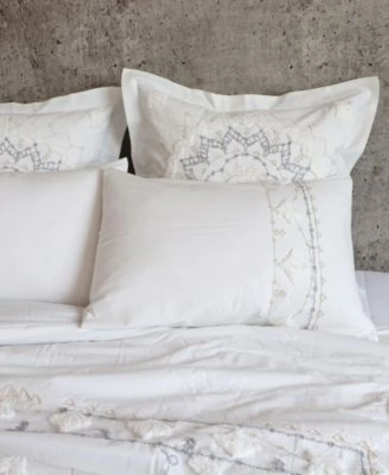 Levtex Harleson Medallion Embroidered Comforter Set