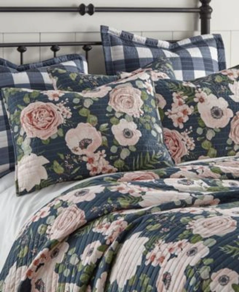 Levtex Fiori Renaissance Floral Quilt Sets