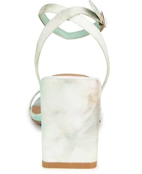 Journee Collection Women's Chasity Block Heel Sandals