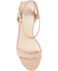 Journee Collection Women's Loucia Wedge Sandals