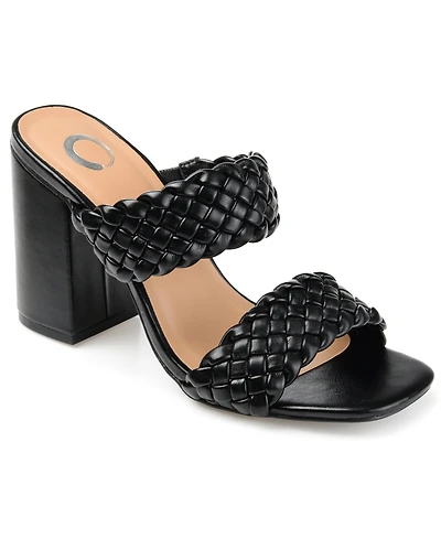Journee Collection Women's Melissa Woven Sandals