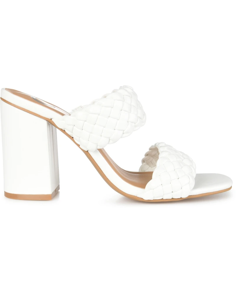 Journee Collection Women's Melissa Woven Sandals