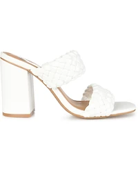 Journee Collection Women's Melissa Woven Sandals