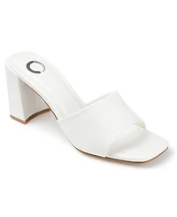 Journee Collection Women's Alisia Block Heel Sandals