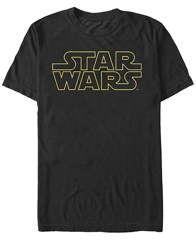 Fifth Sun Men's Lined Logo Short Sleeve Crew T-shirt
