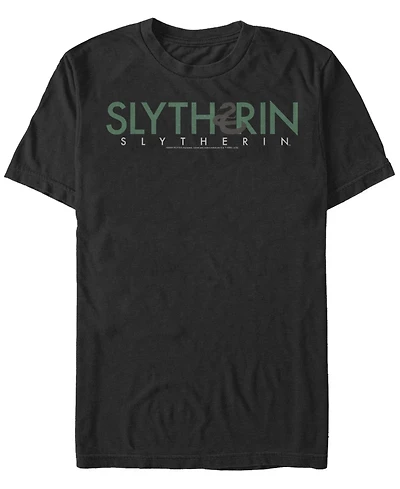 Fifth Sun Men's Slytherin Short Sleeve Crew T-shirt